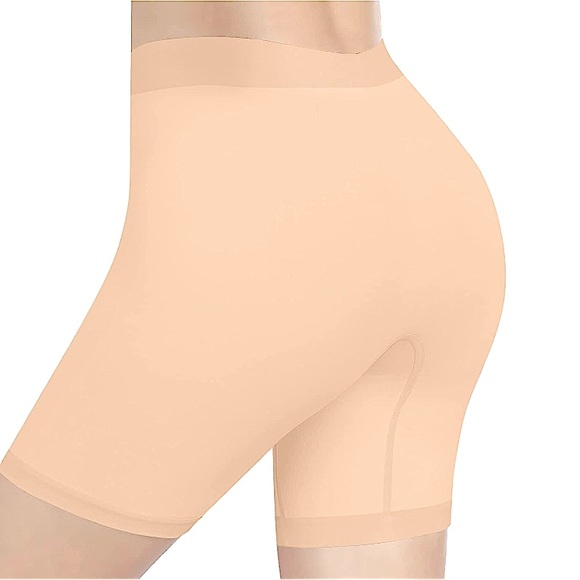 Seamless Slimming Shapewear Slip Shorts Underwear in Nude, Women’s Size Medium. - Picture 4 of 16